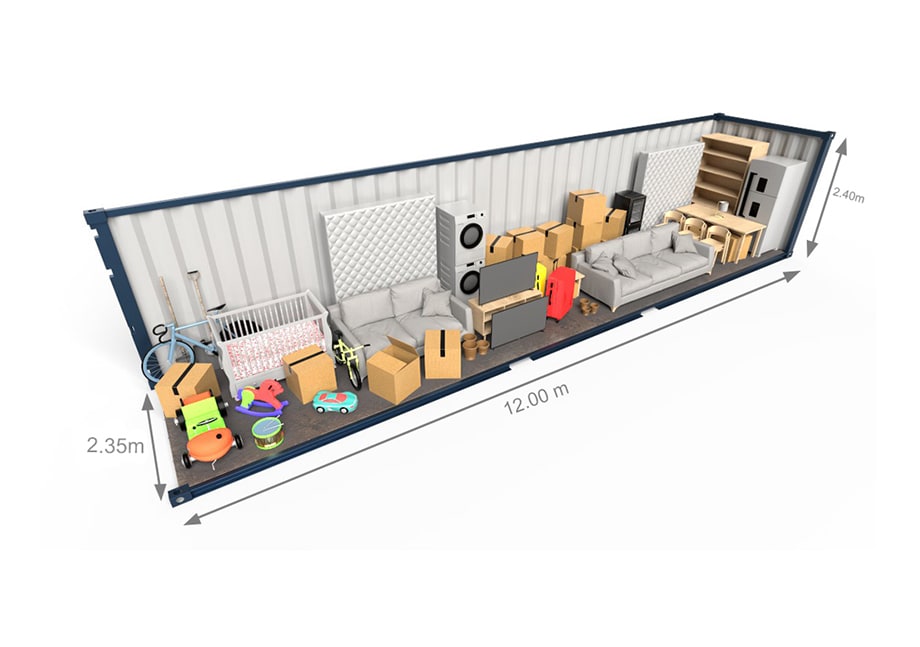 Self Storage - 40-fods container