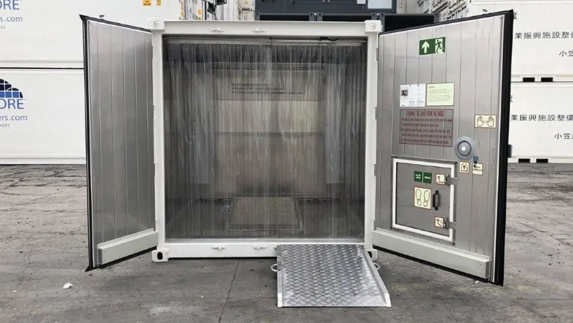 10ft ArcticStore Kølecontainer - Køleopbevaring til udlejning