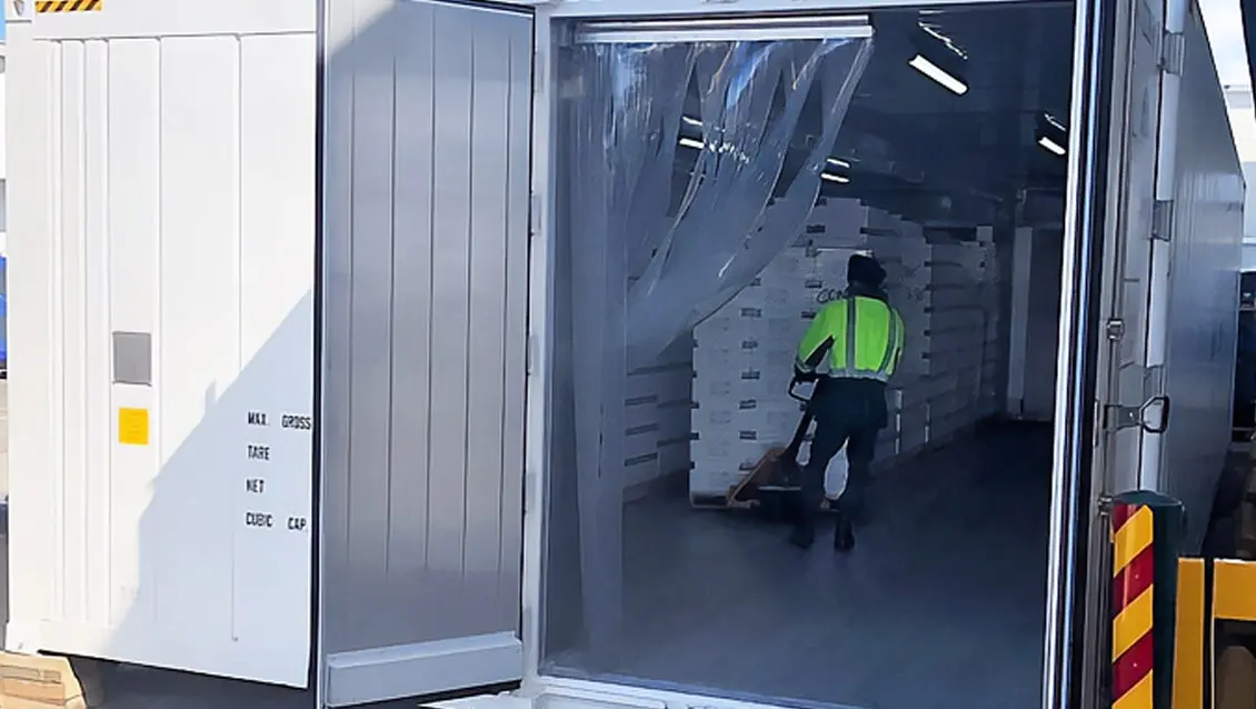 20 fods Arctic SuperStore modulære kølecontainere til udlejning