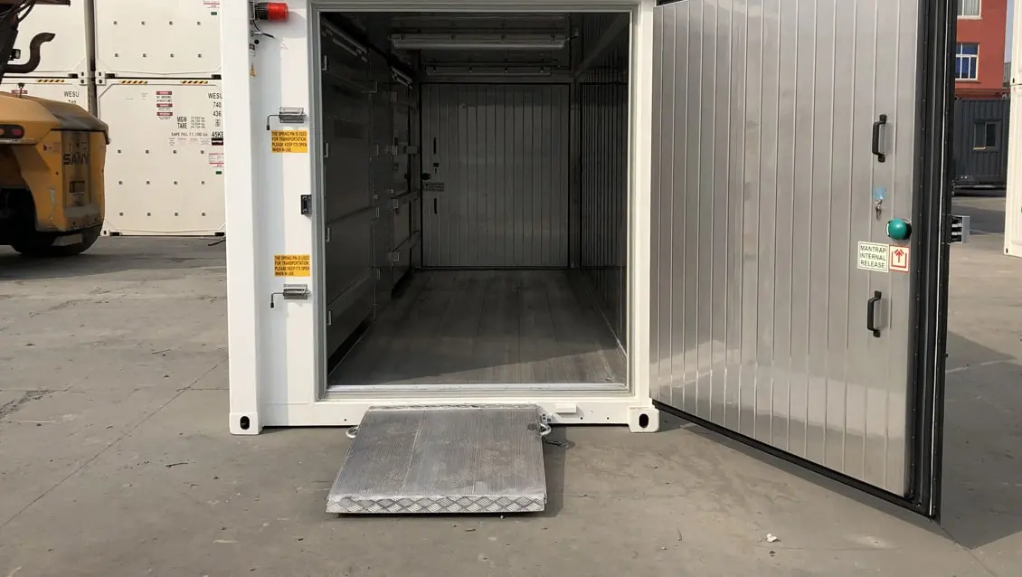 20ft ArcticBlast hurtig nedkøling - kølecontainer til opbevaring
