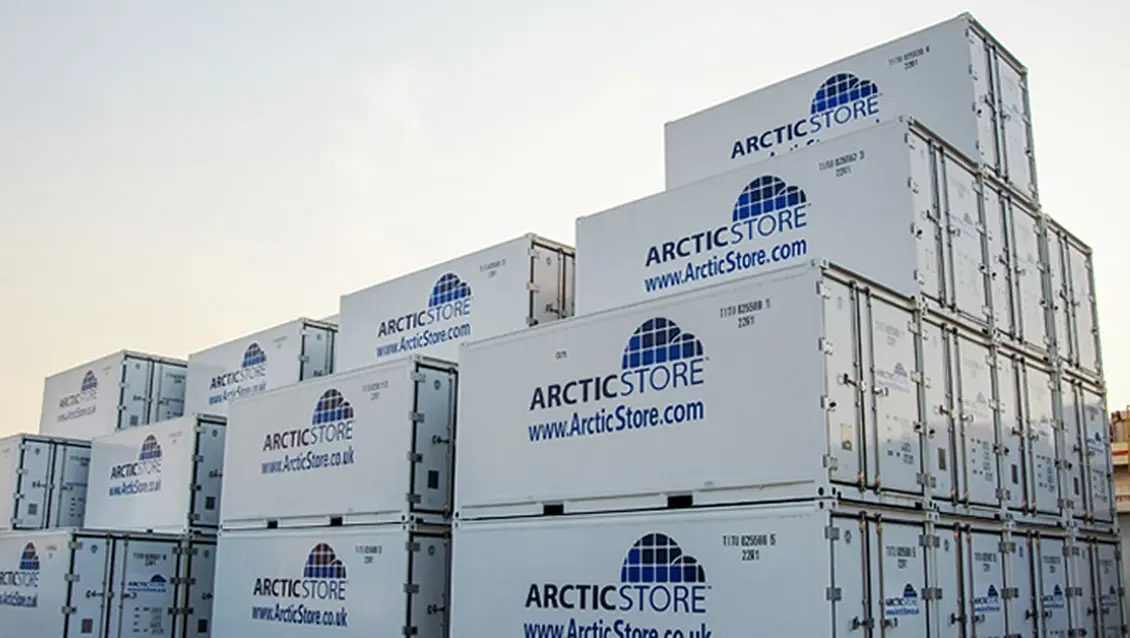 20ft ArcticStore køleopbevaringsløsninger til udlejning - kølecontainere