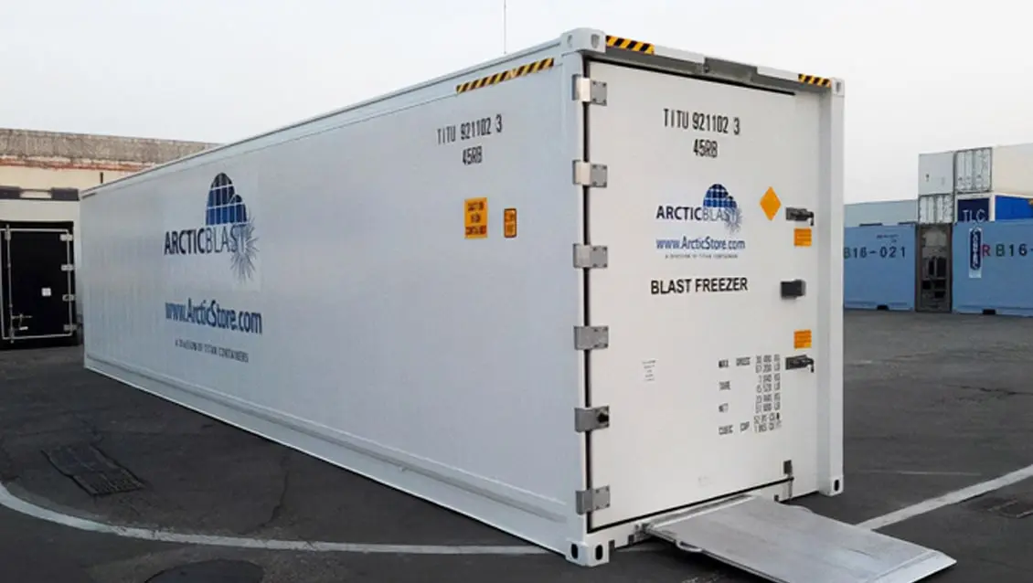 40 fods ArcticBlast kølecontainer til udlejning - hurtig nedkøling til opbevaring_7