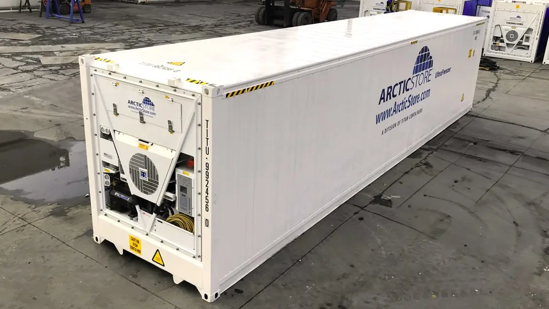 40ft UltraFreezer Kølelager - Fryse- og kølecontainere