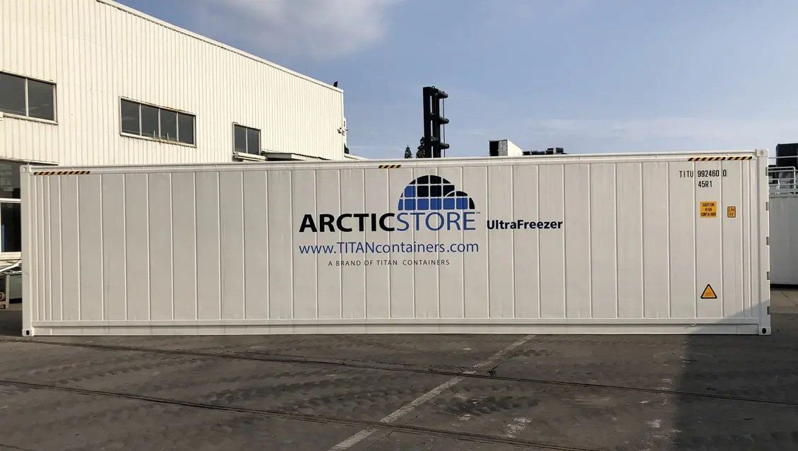 40ft UltraFreezer Kølelager - Fryse- og kølecontainere