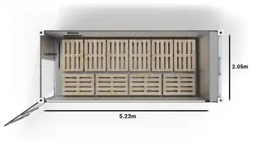 Arctic UltraFreezer 20 fods paller euro