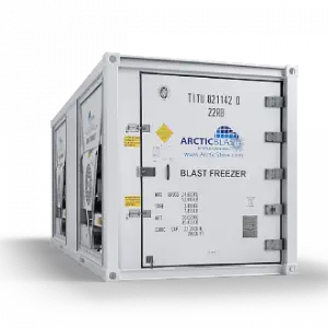 ArcticBlast container til hurtig nedfrysning | TITAN