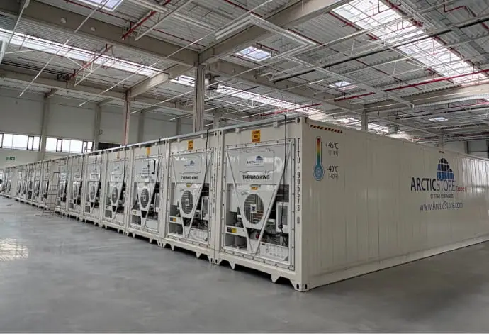 ArcticStore Tropical - Kølelagercontainerløsninger