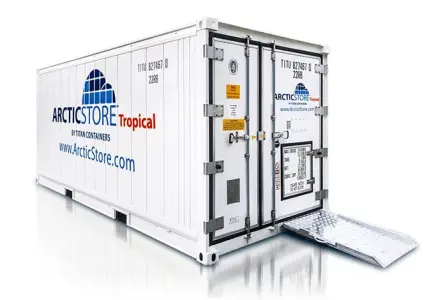 ArcticStore Tropical energi besparende koele-/frysecontainere