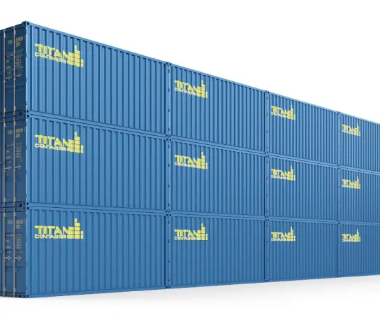 Containermur til leje 20-fods