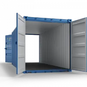 Dobbeltdørscontainer til leje til en lav pris | TITAN