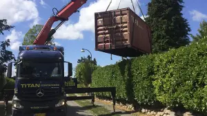 Flyttercontainer - Flytning i UK