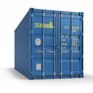 High Cube container til leje | Hurtig levering | TITAN