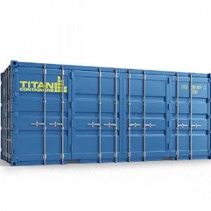 Sidedørscontainere til leje | Fleksibel adgang | TITAN