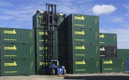 Skibscontainer leje