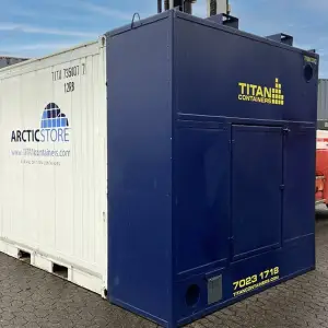 Støjdæmpende kabiner til kølecontainere | TITAN