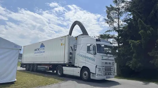 Køleopbevaring østrigsk Formula 1 Race –Køle-/frysecontainer