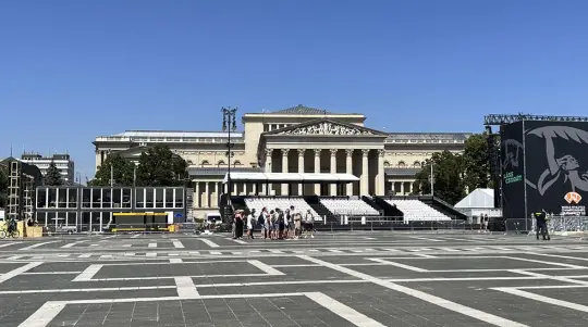 Kontorcontainere til VM i Atletik i Budapest