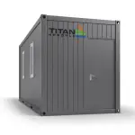 Kontorcontainer til leje u. binding | Prismatch 9 ud af 10 gange!