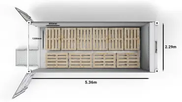 ArcticStore 20 fods Euro paller