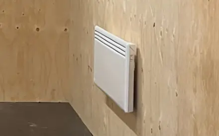 Radiator til container