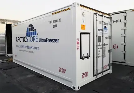Arctic Ultrafreezer Køleopbevaring – Ultra lave temperaturer – Køle-/frysecontainere til leje