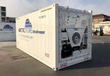 Arctic Ultrafreezer Køleopbevaring – Ultra lave temperaturer – Køle-/frysecontainere til leje