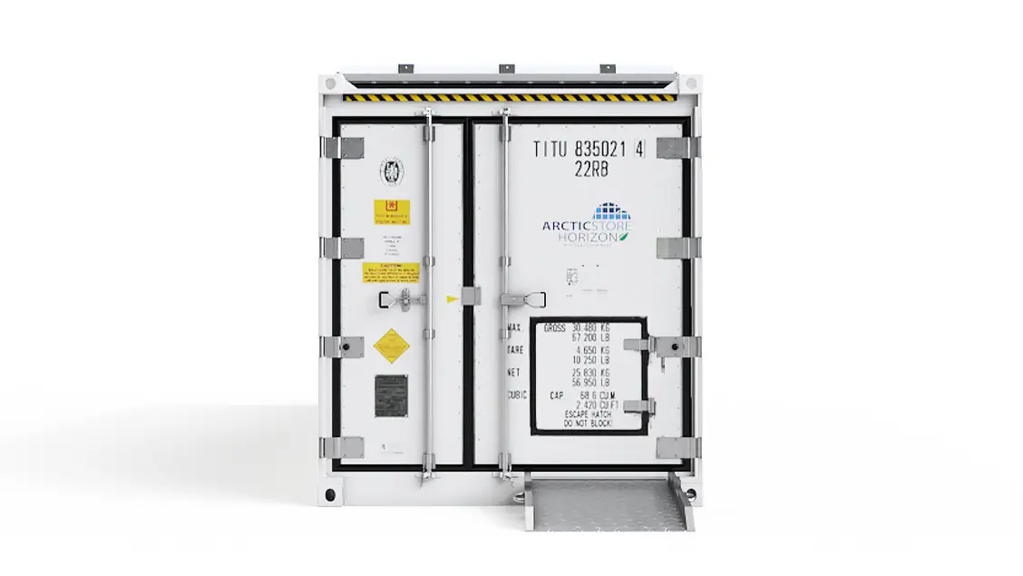 40ft ArcticStore Horizon Bæredygtig Kølecontainer