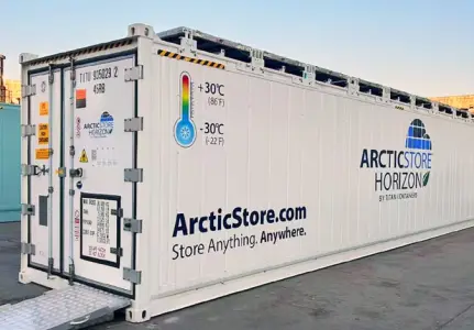Energieffektive kølecontainere - ArcticStore Horizon
