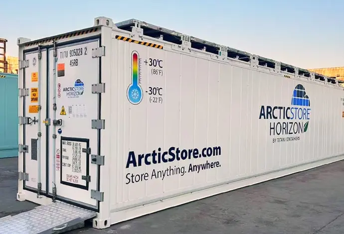 Energy-Efficient Refrigerated Containers ArcticStore Horizon