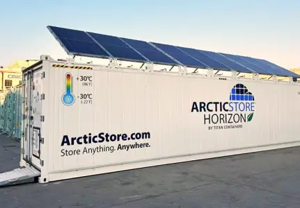 Energieffektive kølecontainere - ArcticStore Horizon