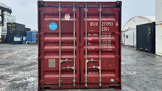20-fods skibscontainere til salg