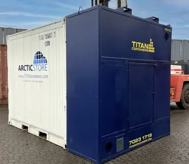 Støjdæmpende kabiner fra TITAN Containers