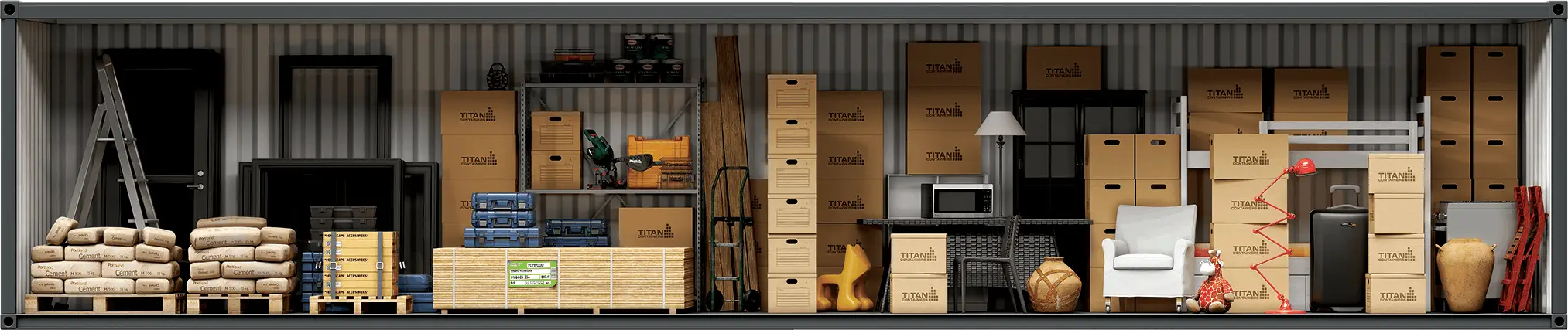 Self Storage TITAN Containers Danmark